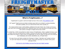 Tablet Screenshot of freightmaster.net